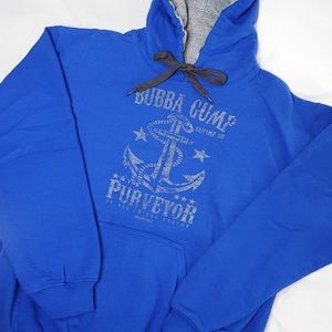 Bubba Gump Shrimp Co. | NWOT* Blue Graphic Hoodie